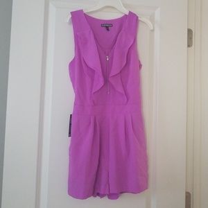 Express lilac romper